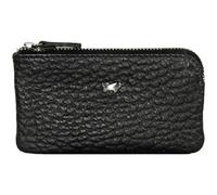 BRAUN BÜFFEL Schlüsseletui aus echtem Leder YANNIK - Schlüsseltasche Slim mit Reißverschluss - Schwarz