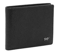 BRAUN BÜFFEL Theo RFID Wallet 4+4CS S Black