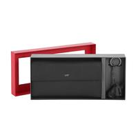 Braun Büffel Terra Flap Geldbörse Schlüsselanhänger Black (18158-702-010)