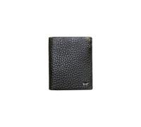 BRAUN BÜFFEL Herren Geldbörse im Hochformat aus echtem Leder YANNIK - Portemonnaie - 8 Kartenfächer - Schwarz