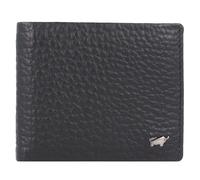 Braun Büffel Yannik Geldbörse RFID Schutz Leder 11.5 cm schwarz