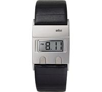Braun Classic digital Herren Uhr digital Japanisches Quarzwerk mit Sonstige Materialien Armband BN0076SLBKG
