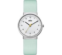 Braun Classic Lady t Damen Uhr analog Japanisches Quarzwerk mit Sonstige Materialien Armband BN0031WHTQL