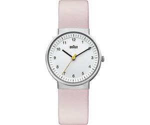 Braun Classic Lady Watch p Damen Uhr analog Japanisches Quarzwerk mit Sonstige Materialien Armband BN0031WHLPKL