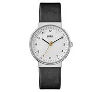Braun Damen Analog Gesteppte Daunenjacke Uhr mit Ledergürtel Armband BN0031WHBKL