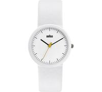 Braun Damen-Armbanduhr XS Classic Range Analog Quarz Leder BN0021WHWHWHL