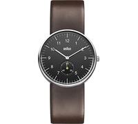 Braun Unisex Analog Quarz Armbanduhr BN0024BKBRG