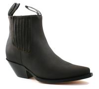 Braune Unisex-Western-Chelsea-Stiefel von Grinders - Mustang EU43