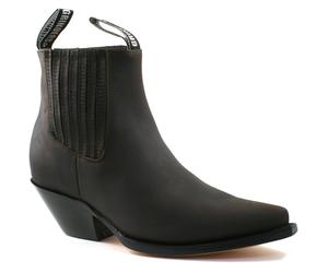 Braune Unisex-Western-Chelsea-Stiefel von Grinders - Mustang EU45