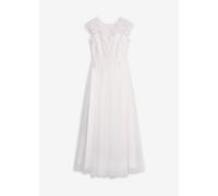 Brautkleid aus zartem Tüll mit Spitze 38
