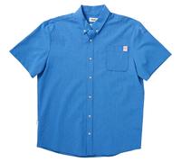 Brava Fabrics Asis Percales Daisy Checks Boxy Herren Hemden blau Größe M Lifestyle Schnell trocknend