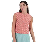 Brava Fabrics Bluse Asis Percales Daisy Red XS