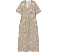 Brava Fabrics Borneo V-Neck Kleid Damen Kleider gruen Größe L Lifestyle Schnell trocknend