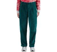 Brava Fabrics Damen Corduroy Pleated Hose (Größe S, tuerkis)