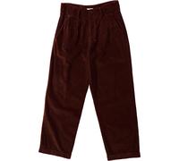 Brava Fabrics Damen Corduroy Pleated Hose (Größe S, braun)