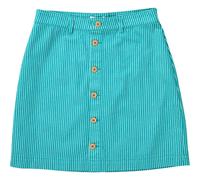 Brava Fabrics Damen Denim Stripes Mini Rock (Größe S, tuerkis)