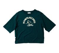 Brava Fabrics Peanuts Records Squared T-Shirt Grün S