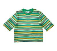 Brava Fabrics Damen Stripes Boxy T-Shirt (Größe S, gruen)