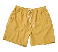 Brava Fabrics Herren Baby Cord Shorts (Größe L, gelb)
