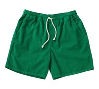 Brava Fabrics Herren Baby Cord Shorts (Größe S, gruen)