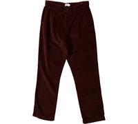 Brava Fabrics Herren Corduroy Pleated Chino Hose (Größe L, braun)