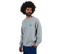 Brava Fabrics Sweatshirt Asis Percales Crocodylus Grey Melange L
