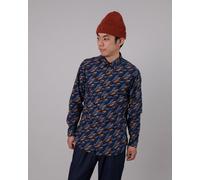 Brava Fabrics Ucon Palma Regular Shirt Navy XL