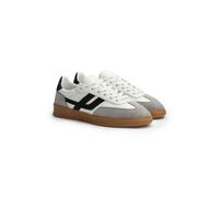 LLOYD Herren Sneaker Brava – Low-Top – Offwhite/Navy – Größe 44 EU (9.5 UK)