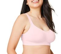 Bravado Designs Alltags-BHs für Damen, formende volle Abdeckung, stützender T-Shirt-BH, glättend, nahtlos, Stretch, drahtlos, Kreide-Rosa, Medium