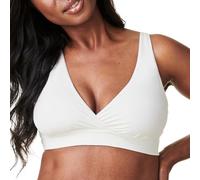 Bravado Designs Ballett-BH für Schwangerschaft und Stillzeit | Pull-Away-BH zum Stillen | B G Cup (as3, Alpha, x_l, Regular, Regular, Antique White)