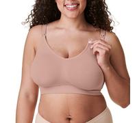 Bravado Designs Body Silk Nahtloser Still-BH für das Stillen, kabelloser Still-BH, Cameo, L Mehr