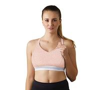 Bravado! Designs Damen Women’s Original Maternity & Nursing Sleep Bra, Cotton-Moda BH, Pink Leopard-Full Cup, M, HS-44458