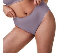 Bravado Designs Nachhaltige Panty | hoher Bund | nahtlos | recyceltes Nylon, Bio-Baumwolle und Modal-Mischung | XS-XXL, Graue Orchidee, M-L