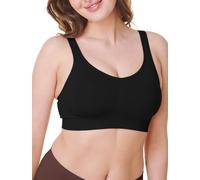 Bravado Designs Nachhaltiger Alltags-BH, glättender, Nahtloser, bügelloser BH | B bis J Cups (as3, Alpha, l, Regular, Regular, Black)