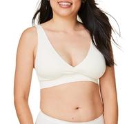 Bravado Designs Sustainable Maternity and Nursing Bra | Restore | Recycled Nylon | Seamless and Wireless | B-DDD/F Cups (as3, Alpha, l, Regular, Regular, Antique White)