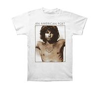Bravado Herren T-Shirt The Doors American Poet, Weiß, Mittel