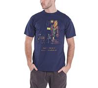 Bravado Herren T-Shirts - Blau - Navy Blue - Small (Herstellergröße: Small)