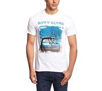 Bravado! Designs Herren T-Shirt Biffy Clyro Opposites – Grafik, Weiß, XL