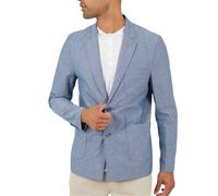 Brave Soul - Blazer für Herren, Zwei Knöpfe (Chambrayblau) S