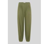 Brax Barrel Leg Hose aus Baumwoll-Mix Modell 'MABEL' in Beige, Größe 42