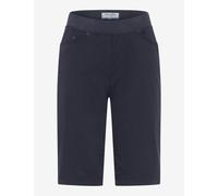 Bermudas RAPHAELA BY BRAX "Style PAMINA BERMUDA", Damen, Gr. 38, Normalgrößen, navy, Web, 96% Baumwolle, 4% Elasthan, Hosen Bermudas (62017000-38) navy