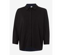 Poloshirt BRAX "Style CELIA M", Damen, Gr. 38, schwarz, 50% Modal, 50% Baumwolle, Shirts (16875843-38) schwarz