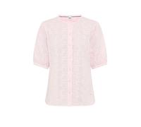 Kurzarmbluse BRAX "Style VEA", Damen, Gr. 34, hellrosa, Web, 100% Baumwolle, Rundhals, Blusen (84142320-34) hellrosa