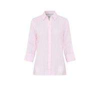 Brax Regular Fit Leinenbluse mit 3/4-Arm Modell 'Vickie' in Rosa, Größe 40