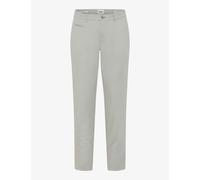 Chinohose BRAX "Style FABIO IN", Herren, Gr. 40, Länge 32, hellgrau, Web, 97% Baumwolle, 3% Elasthan, Hosen Chinohose (34516734-40) hellgrau