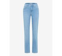 Brax Flared Fit Jeans im 5-Pocket-Design Modell 'Carola' in Hellblau, Größe 42