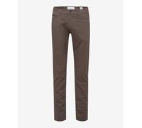 24577 Brax, Cadiz C, Herren Jeans Hose, Wolloptik Twillstretch, brown, W 40 L 30