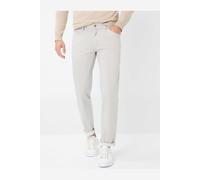 Brax Fashion Hose Cadiz U Straight Fit Einfarbig Beige Größe 38/L34