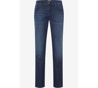 Brax Cadiz U Straight Fit Jeans dunkelblau, Used-Look