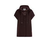 Steppweste BRAX "Style HOLLY", Damen, Gr. 40, braun (dunkelbraun), Web, 48% Wolle, 47% Polyester, 5% Sonstige Fasern, Westen Steppweste (23227632-40) dunkelbraun